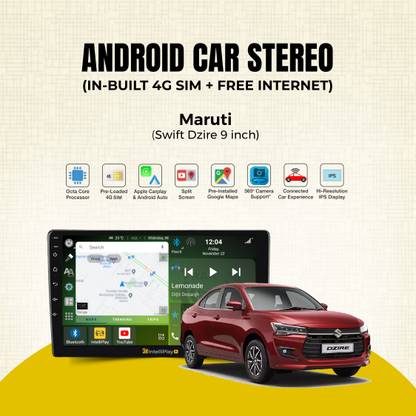 IntelliPlay Android car stereo for Maruti Swift Dzire Car Stereo