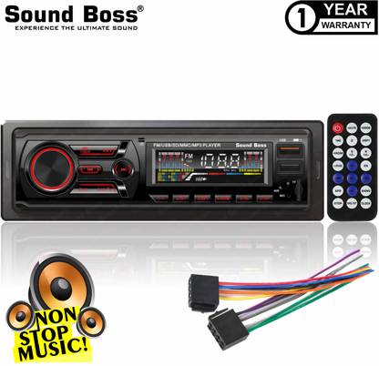 Sound Boss SB-50 Bluetooth Wireless With Phone Caller Id Receiver Car Stereo