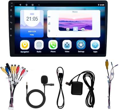JCBL Accessories 9" Android Car Stereo/Car Media Player,64GB/4GB,Wireless Carplay & Android Auto Car Stereo