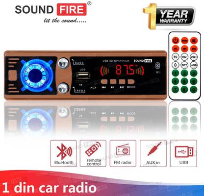 SOUND FIRE SF-0013 (COPPER) Bluetooth/USB/SD/AUX/FM/MP3 Car Stereo