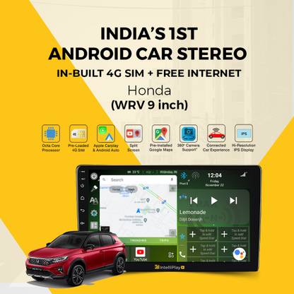 IntelliPlay Android car stereo for Honda WRV Car Stereo