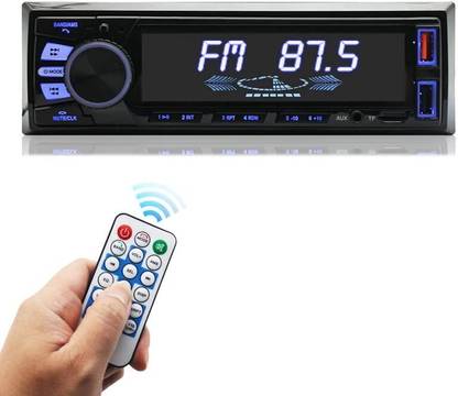ModishOmbre Car Radio Bluetooth Audio MP3 Player with Bluetooth Handsfree/FM/Dual USB (820S) Car Stereo