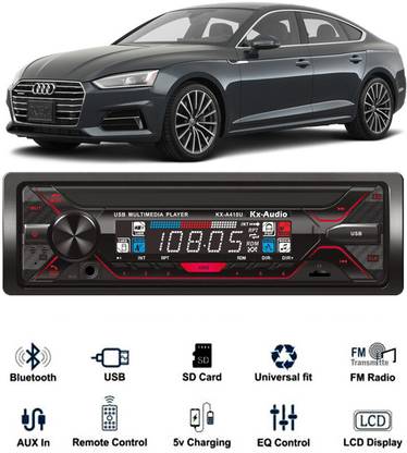 Bluedrum Universal Boom Master A410U with AUX/Bluetooth/USB/ MP3-BDRM5 Car Stereo