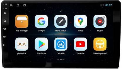 Flipkart SmartBuy 9 Inch Car Android 2GB/32GB Touch Screen Quad Core Processor 1280P HD Screen Car Stereo