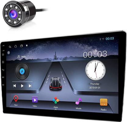 ModishOmbre TS7 2/32 Android 9.1 Inch Full HD 1080 Car Multimedia Player with HD Rear Camera Car Stereo