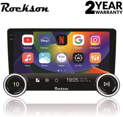 Rockson 10.1'' Andro+D QLED 2K Diamond Series (2GB/32GB) Android. Car Stereo