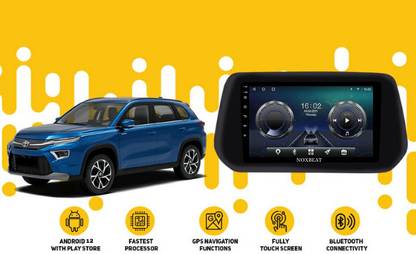 NOXBEAT Urban Cruiser Hyryder Apple Carplay With Auto Android Player - 9 Inch Car Stereo