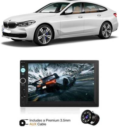 JBRIDERZ 7Inch HD DoubleDin TouchScreen with Rear View Camera Support With Camera B 46 Car Stereo