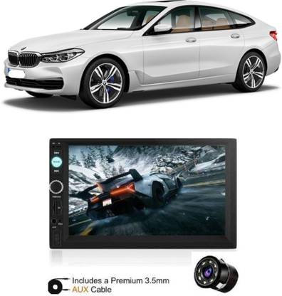 JBRIDERZ 7Inch HD DoubleDin TouchScreen with Rear View Camera Support With Camera B 45 Car Stereo