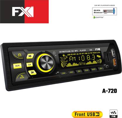 FXI A-720 Charge Pro+ DUAL USB Bluetooth Wireless With Phone Caller Id Receiver Car Stereo