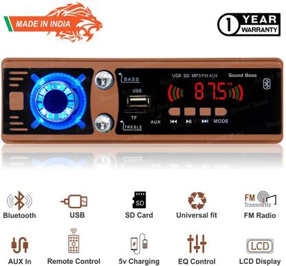 Sound Boss USB/BLUETOOTH/AUX/FM/SD Car Stereo