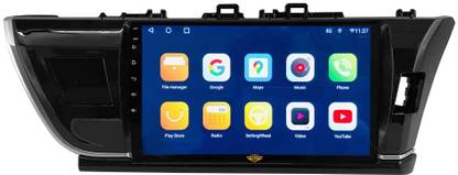 Aksmy 9 Inch HD Android Double Din Stereo Player 12 Android COROLLA ALTIS 2017 Car Stereo