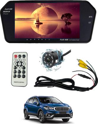 monolive Black 7inch BT Screen With Parking Camera For Vehicle-222 Black LCD