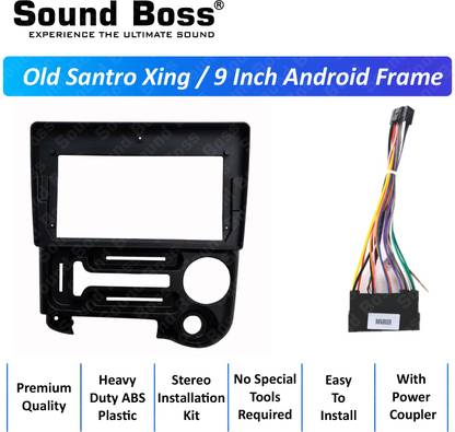 Sound Boss OLD Santro Xing 9"Inch Frame for Android Car Stereo