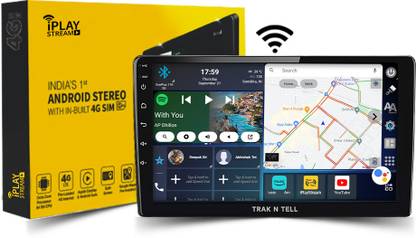Trak N Tell iPlaystream Car Stereo