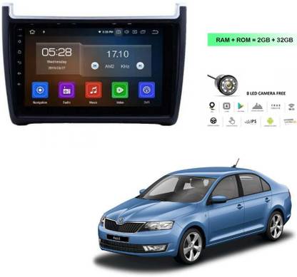 Racemark 9 Inch Car Android Screen for Skoda Rapid with Frame Car Stereo 2GB / 32GB Car Stereo