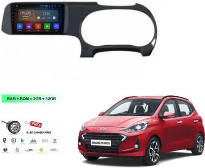 Racemark 9 Inch Car Android Screen for Hyundai i10 Grand Nios with Frame CarStereo 2/32GB Car Stereo