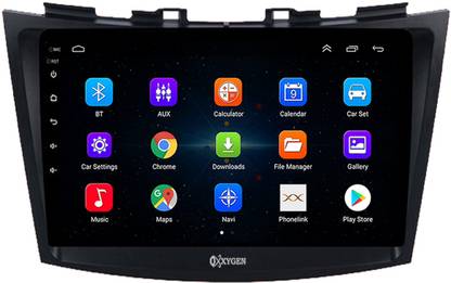 Oxygen Android MultiMedia Player - Swift /Dzire 2+32GB 9inch TouchScreen Car AudioVideo Car Stereo
