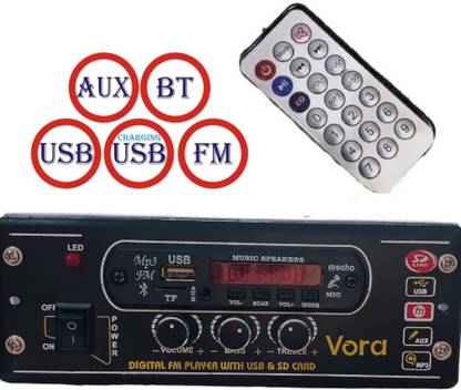 Vora Car stereoCar audio systemFM/USB/TF/MP3/WMA playerCar media player Car Stereo