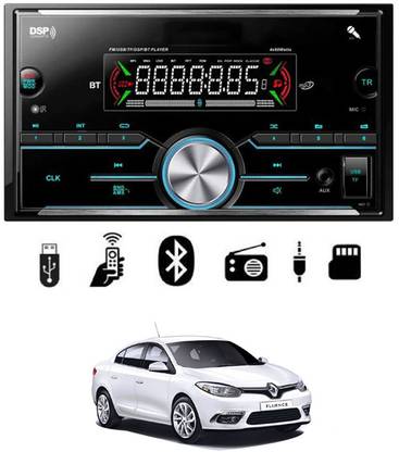 MATIES Multifunctional TF/USB/AUX Double Spindle MP3 Media Player For Fluence Car Stereo