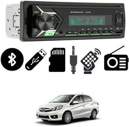 RKPSP 2093 Single DIN Bluetooth Car Stereo USB/BT/Aux/FM with Remote Control-15 Car Stereo