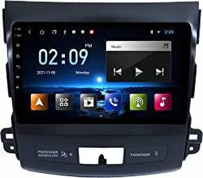 Hymn 9 Inches Android Outlander 2/16GB Gorilla Glass Frame and HD Parking Camera Car Stereo