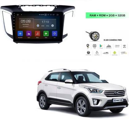 Racemark 9 Inch Car Android Screen for Hyundai Creta Old with Frame Car Stereo 2GB / 32GB Car Stereo