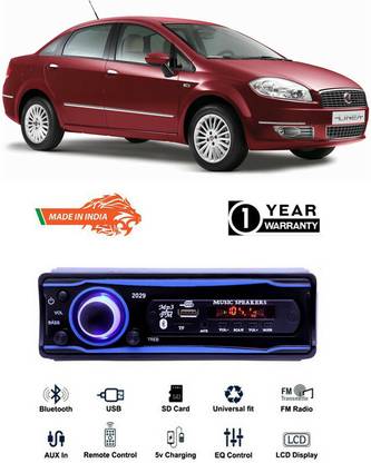 Genipap Blue 2029 USB/AUX/SD/BLUETOOTH/FM/MP3 BOOM MASTER STANDARD Car Stereo