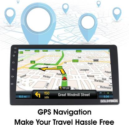 GOLDFINCH GT-16C-9 Audio 9 inch Full Touch Screen Android Car Stereo With GPS, Bluetooth Car Stereo