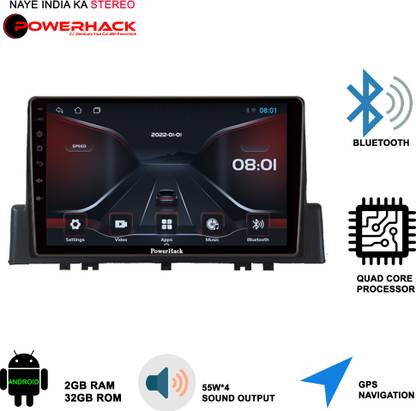 Powerhack Alpha 1 TATA PUNCH Complete Set With Specific Frame & Coupler(2GB/32GB) Car Stereo