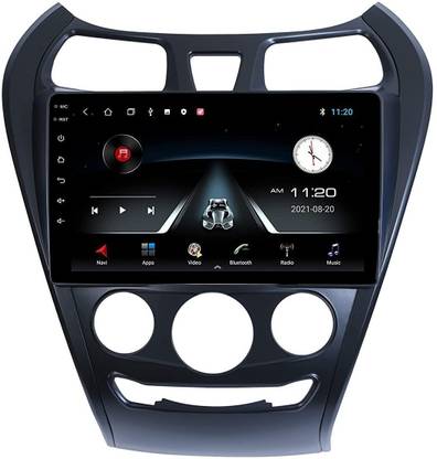 Modorwy 9 Inch Android System for Hyundai Eon 2GB/32GB, HD Car Camera, Frame with Socket Car Stereo