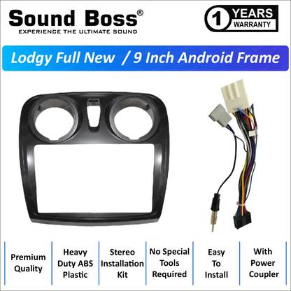 Sound Boss Lodgy 9"Inch Frame for Android Car Stereo