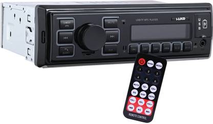 ALLEXTREME Car Bluetooth Audio Player Fm USB AUX SD Card MP3 WMA with Voice Remote Control Car Stereo