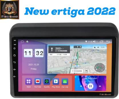 Fire sound New Ertiga 2020-23 9inch android player 5G net Support, ips displayAHD1280p Car Stereo