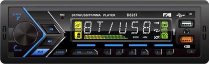 FXI D8257 DETACHABLE Front Panel Universal Fit Mp3 Car Audio Bluetooth/USB/AUX/FM Car Stereo