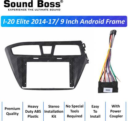 Sound Boss i20 Elite 2014-17 9"Inch Frame for Android Car Stereo