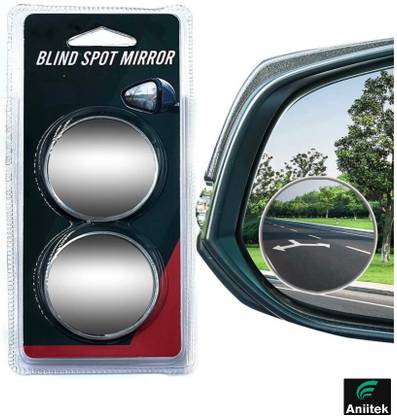 ANiiTEK Manual Blind Spot Mirror, Rear View Mirror For Universal For Car Plastic Car Mirror Cover