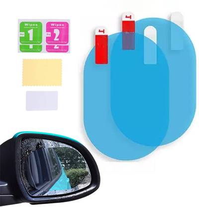 ROSHNEER ENTERPRISES ANTI FOG FILM SIDE VIEW MIRROR FILM Glass Car Mirror Cover