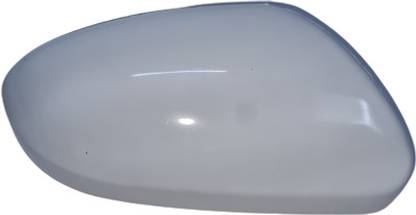 UHAUTOKART SIDE MIRROR COVER FOR I20 ELITE WITHOUT INDICATOR CUT UNPAINTED RIGHT SIDE Plastic Car Mirror Cover