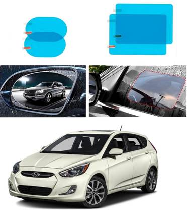 Autoinnovation Car Side View Mirror Anti-Fog Film Protector for Clear Rearview in Rain_441 Car Mirror Rain Blocker