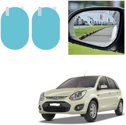 AutooNation Car Side Mirror Rainproof, Anti-fog Film Set of 2 Pcs For Ford Figo Type-1 Car Mirror Rain Blocker
