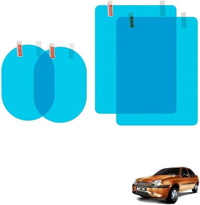 KOZDIKO Anti Fog Rainproof Film Sticker Compatible For IKON Car Mirror Rain Blocker