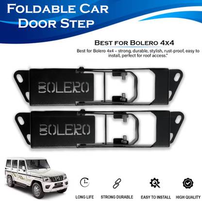 ASRYD Door Hinge Step with Folding Foot Pedal Compatible for Bolero Foot Pedal Car Pedal Assembly