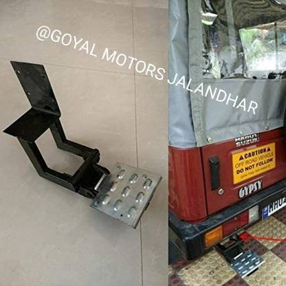 GOYAL MOTORS gypsy Rear Footstep with Powder Coating Vehicle Tool Kit