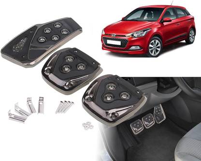 Beamerzz Universal Anti-Skid Car Pedals(Manual Shift) 3 Pcs Pad Covers Set (Black)BRz-KK Car Pedal