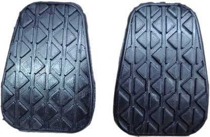 Auto-Ex Clutch Brake Paddle Rubber Cover Pedal Pad Rubber 2 Pcs For Ecosport / New Figo Car Pedal