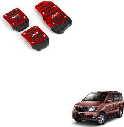 CCE Car Non-Slip Manual Pedals Kit Sports Red For Mahindra Xylo Car Pedal
