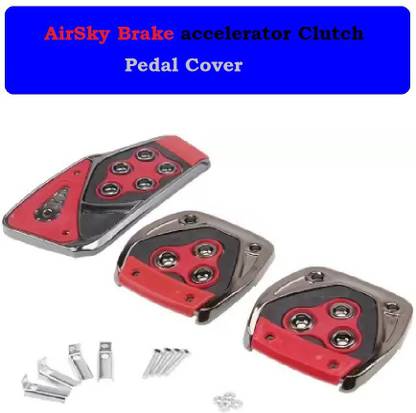 AIRSKY Universal Car Non Slip Brake Accelerator Clutch Pedal Cover Car Pedal
