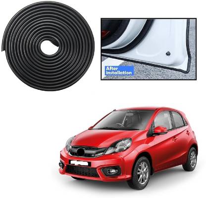 AutooNation Car Door U Shape Edge Trim Rubber Seal Protector (5M) For Honda Brio Car Pet Door Protector