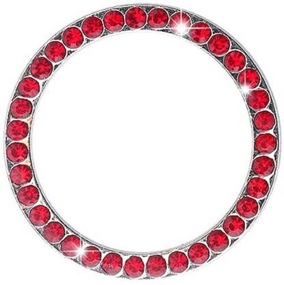 ANSH BEAUTY Car Engine Start Stop Switch Button (RED) Engine Start/Stop Button